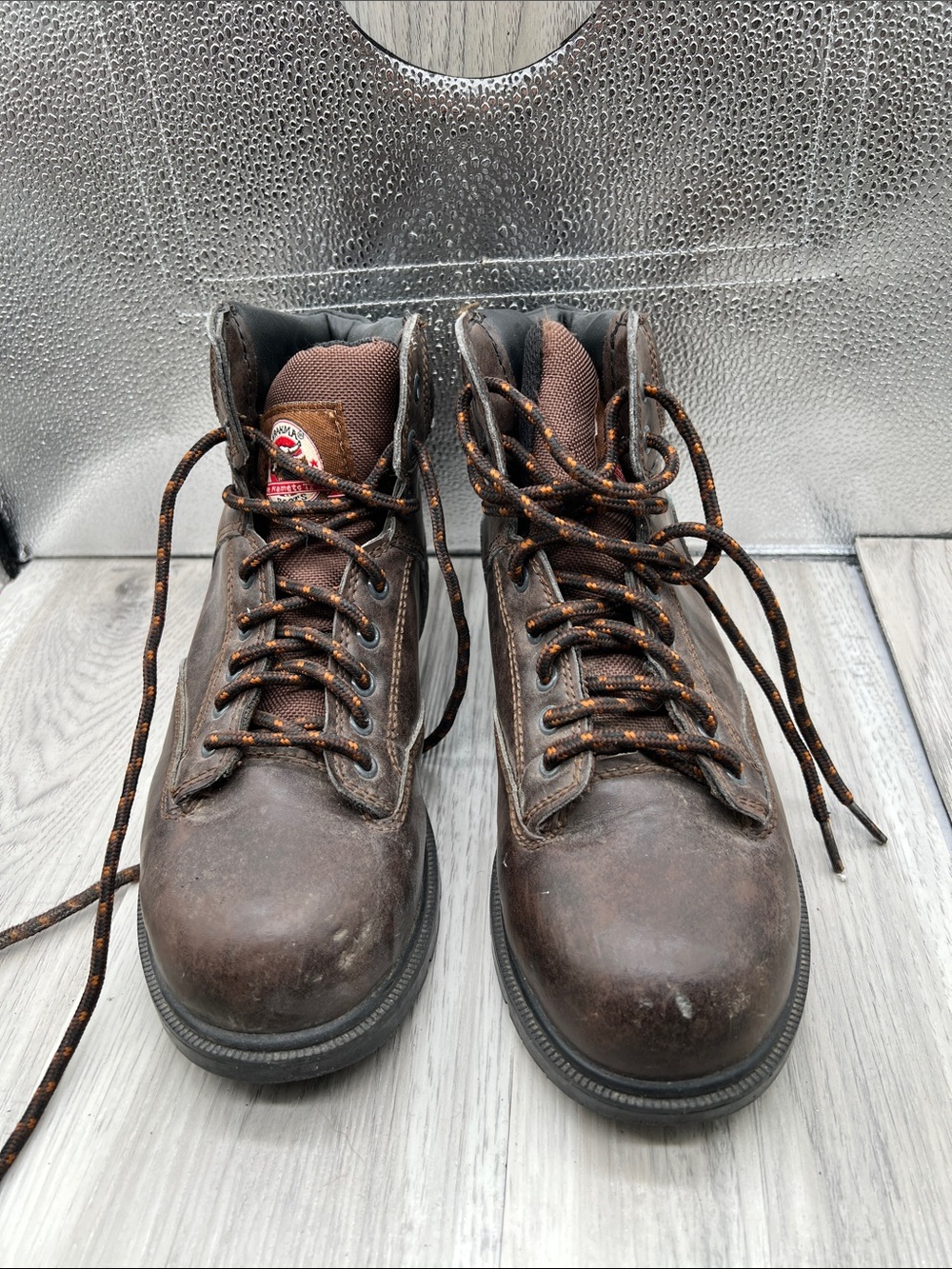 Brahma Men's Raid 6" Steel Toe Work Boots, Sizes 7.5Comfort and Protect